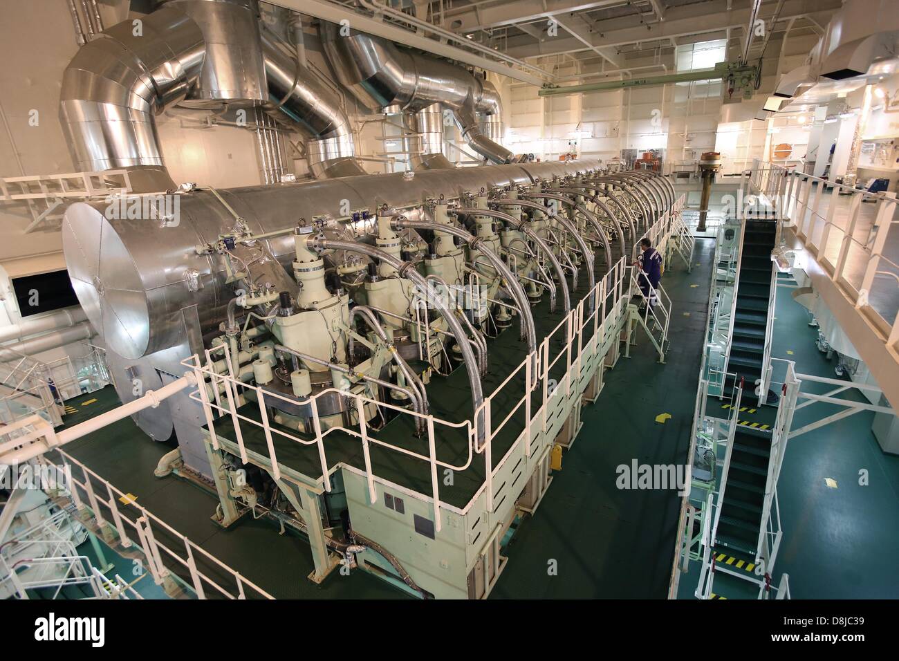 Container Ship Engine