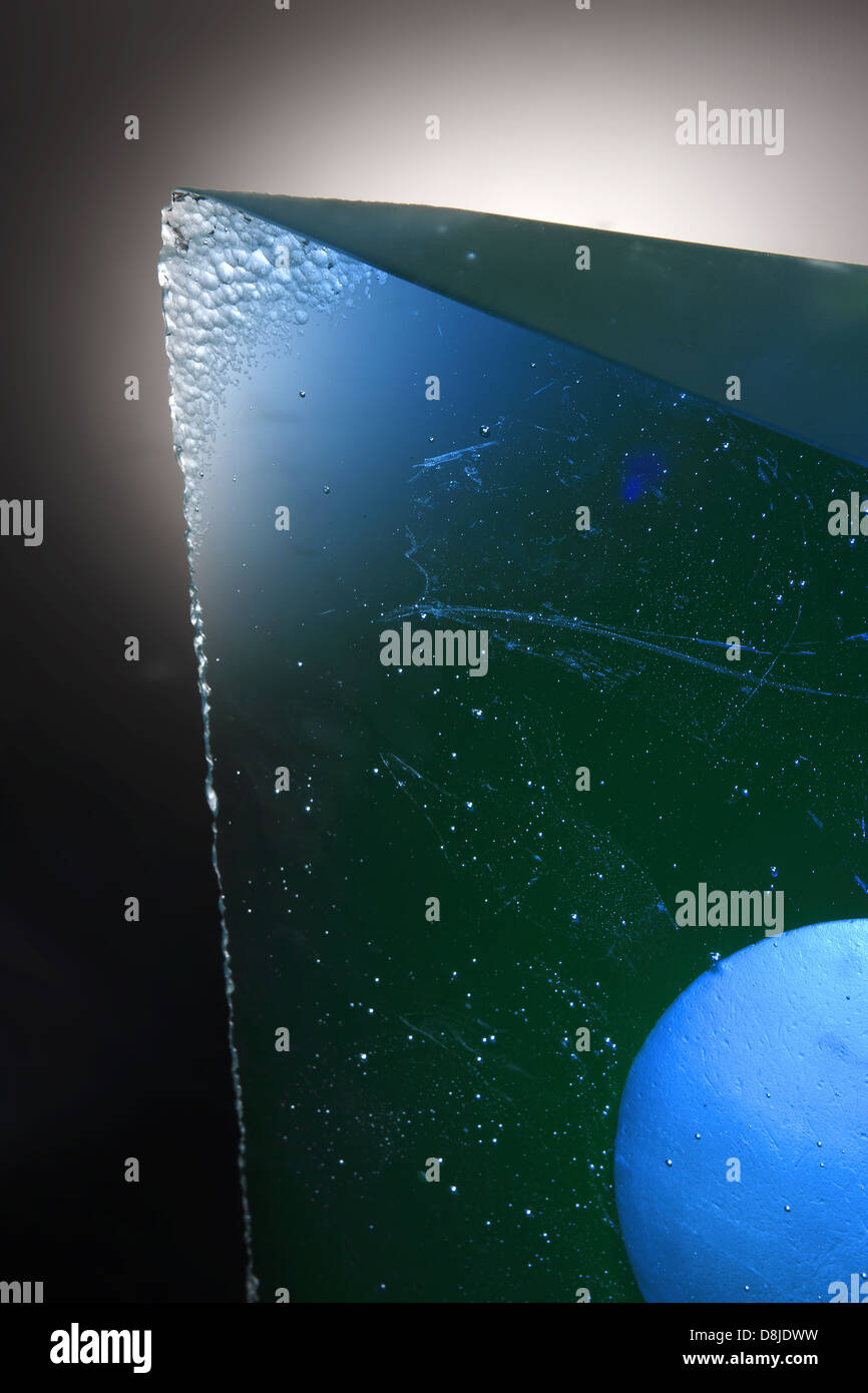 Kiln formed glass art Stock Photo Alamy