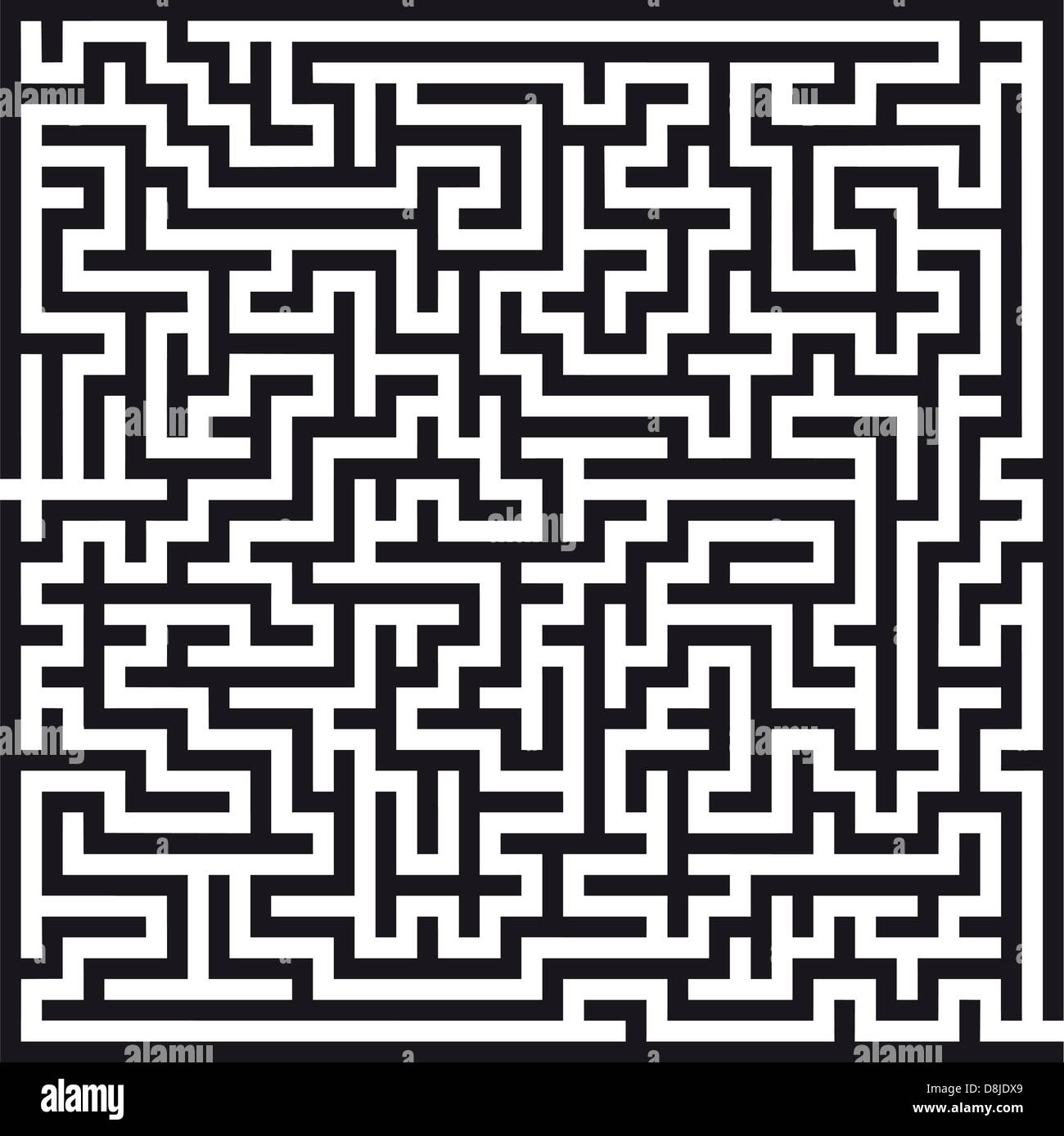 Maze, labyrinth Stock Photo