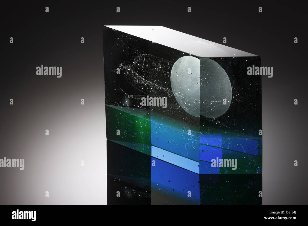 Kiln formed glass art Stock Photo Alamy