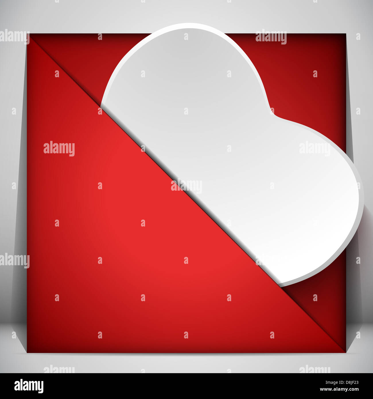 Vector - Valentine Day Heart Letter Love Stock Photo - Alamy