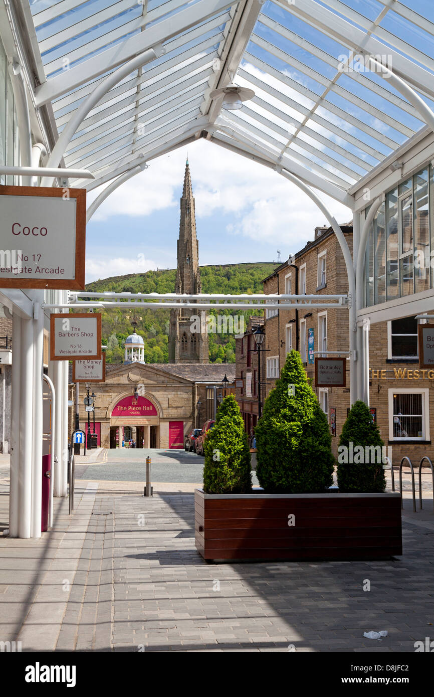 Halifax town centre shopping centre hires stock photography and images