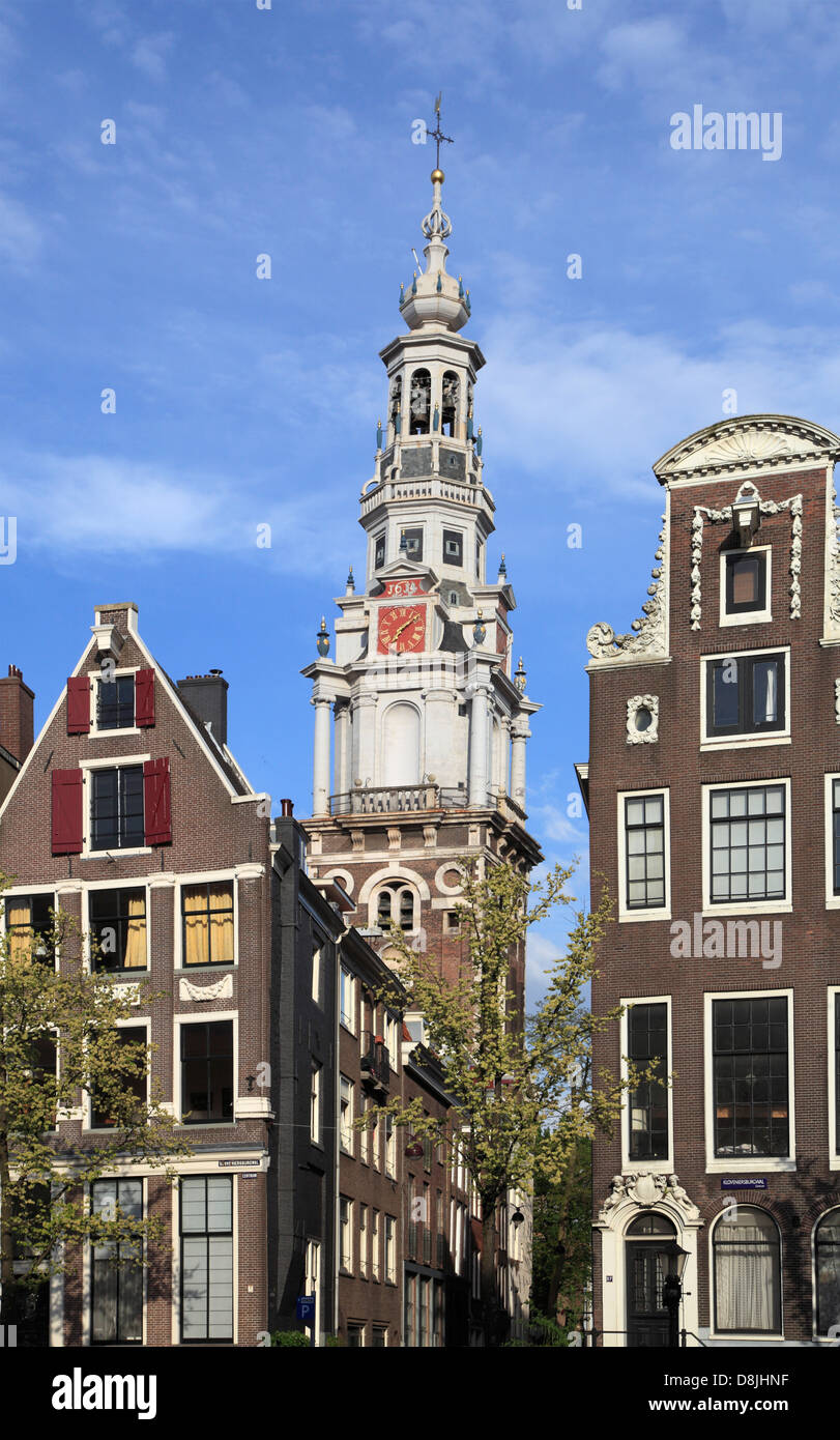 Netherlands, Amsterdam, Zuiderkerk, Southern Church, Kloveniers Burgwal, Stock Photo