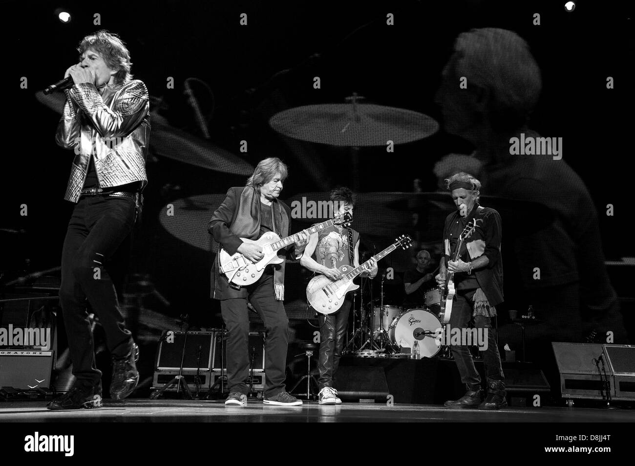 The Rolling Stones perform during their "50 and Counting" tour in Toronto,  Ontario, Canada. 05.25.13 Air Canada Centre Stock Photo - Alamy