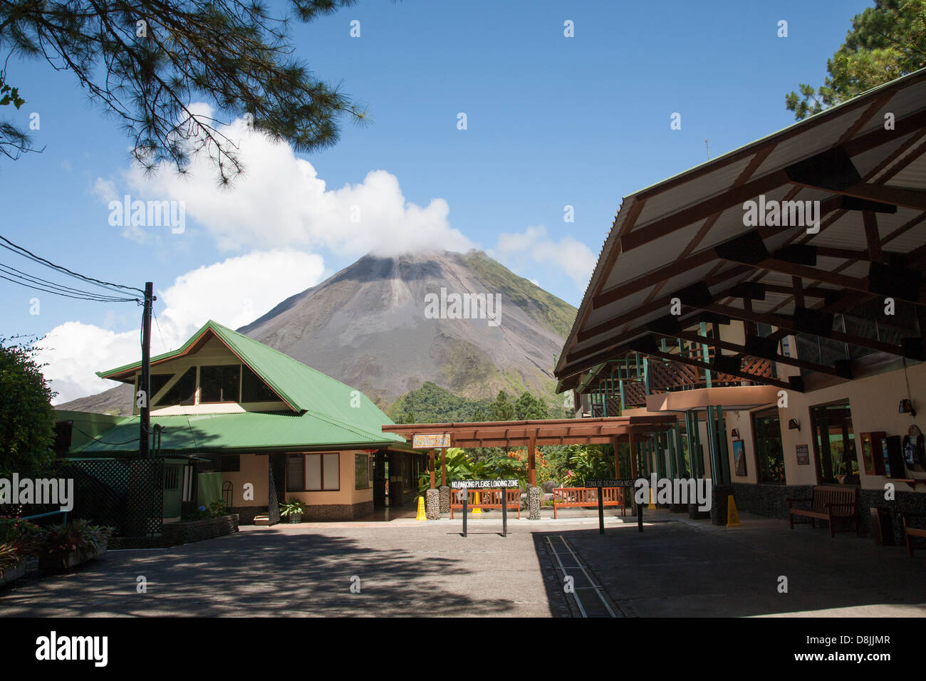 Arenal Observatory Lodge, Arenal Volcano, La Fortuna, Costa Rica Stock