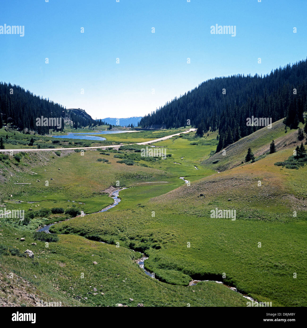 River Valley, Continental Divide, Colorado, USA Stock Photo Alamy
