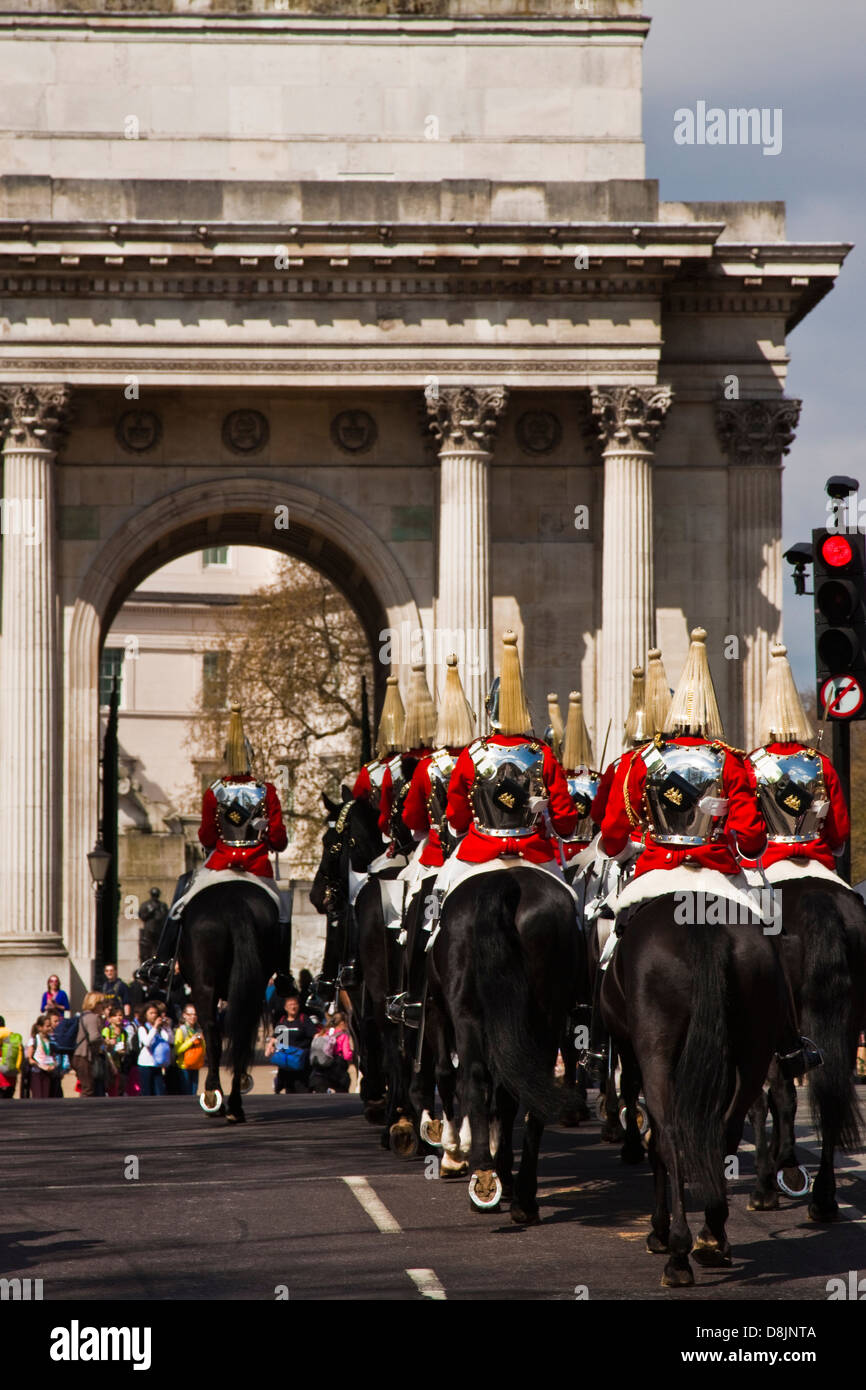 Life Guards Household cavalryLondon Stock Photo Alamy