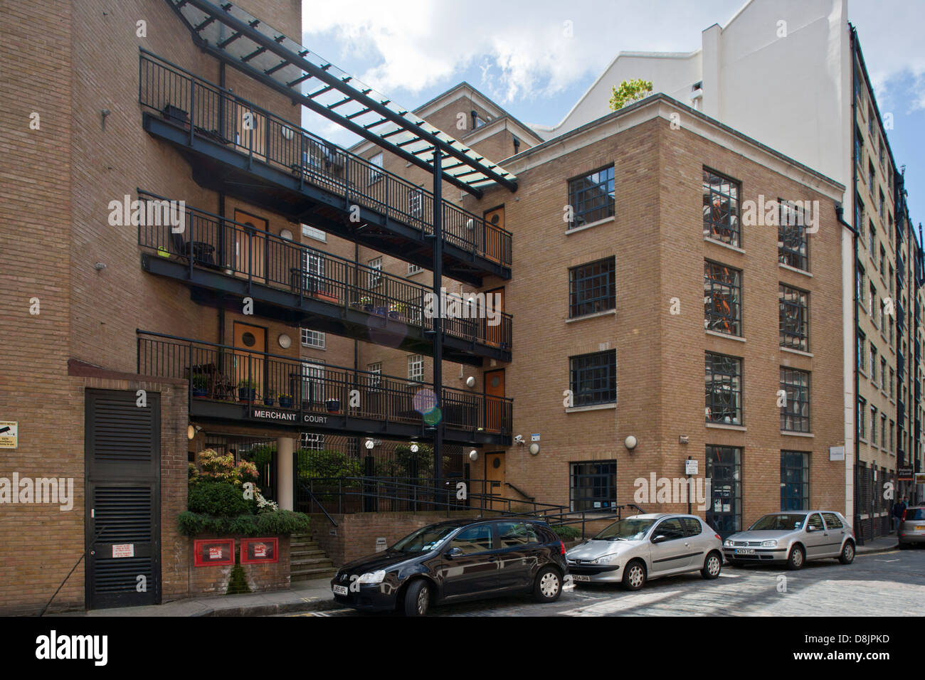 housing development Thorpe's Yard London E1 Stock Photo Alamy