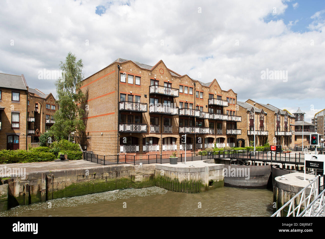 housing development Goodhart Place Narrow Street Limehouse London E14