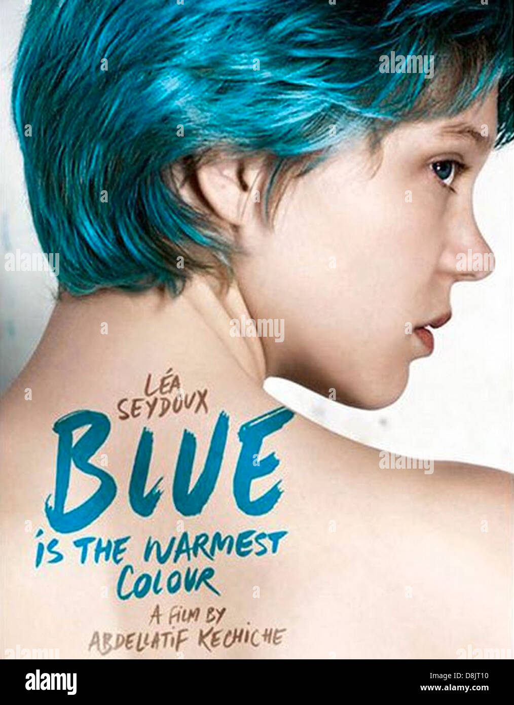 BLUE IS THE WARMEST COLOUR  Poster for 2013 Wild Bunch film with Lea Seydoux Stock Photo
