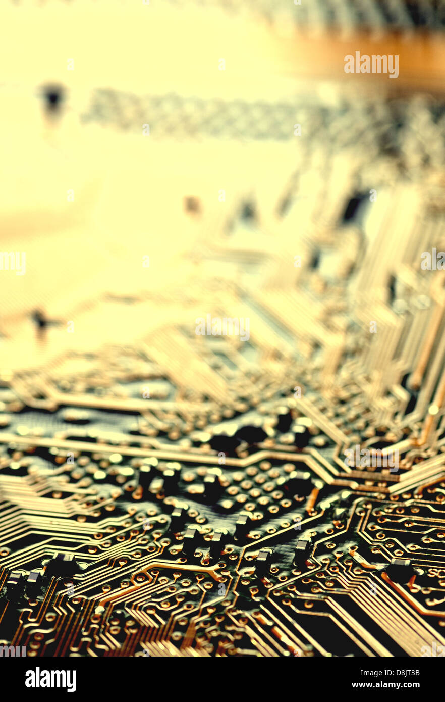 abstract still life of a circuit board Stock Photo - Alamy