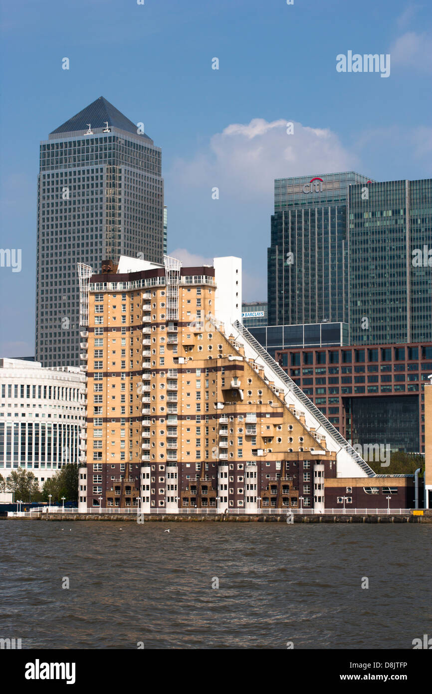housing development Westferry Road London E14 Stock Photo Alamy