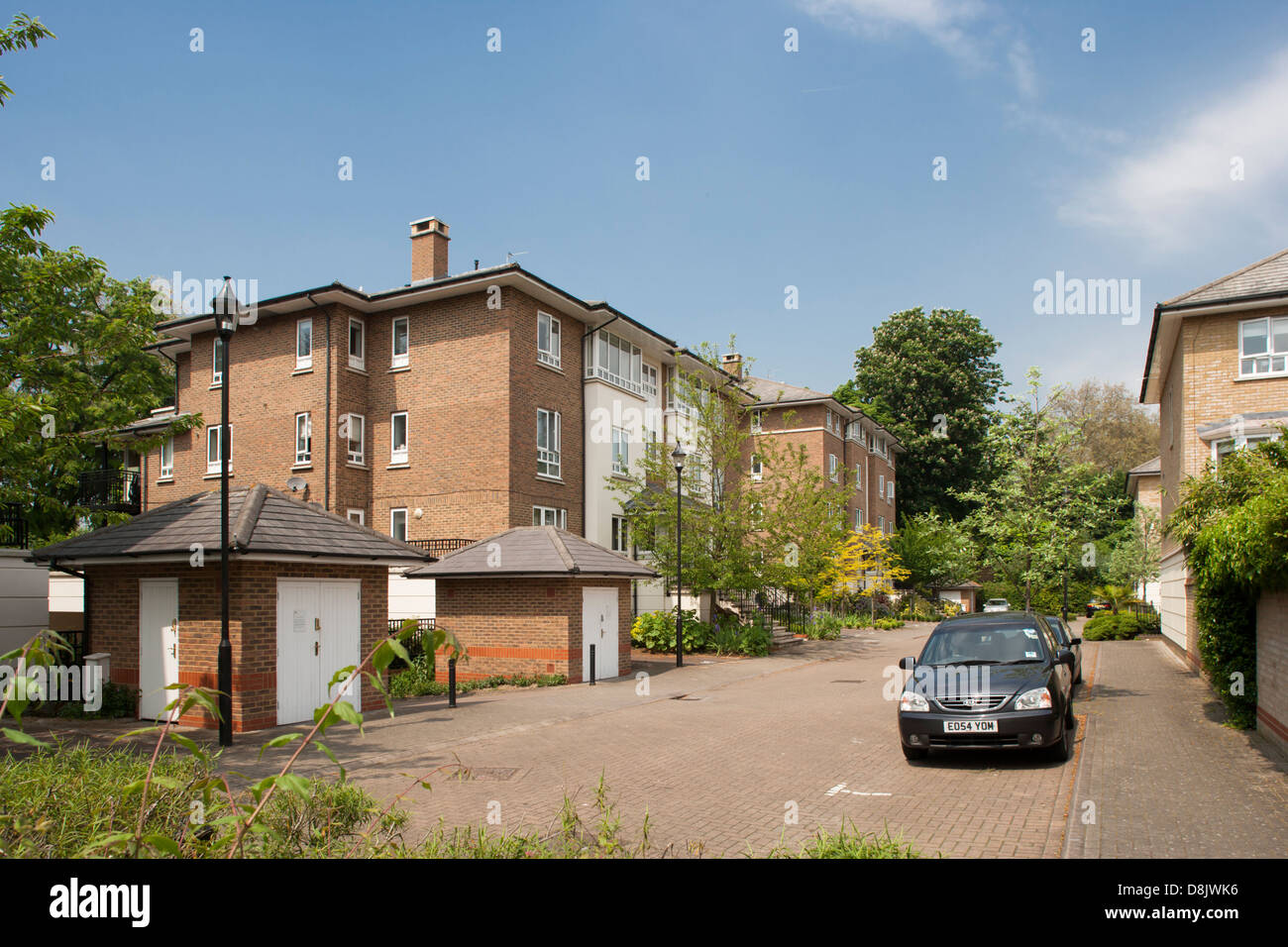 housing development Kingston Upon Thames Stock Photo Alamy