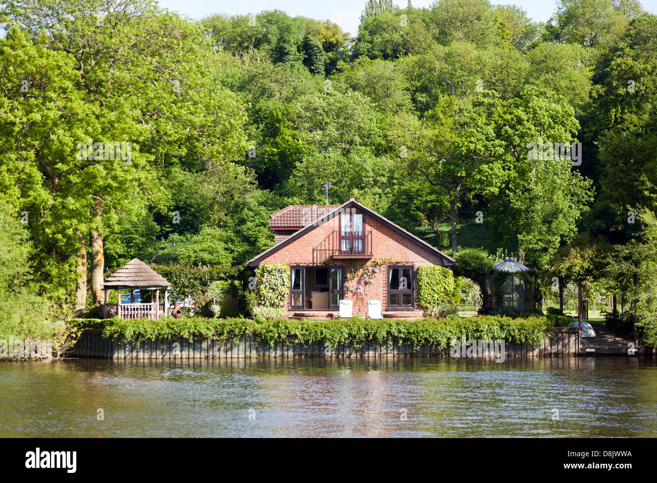 Riverside House Marlow UK Stock Photo Alamy