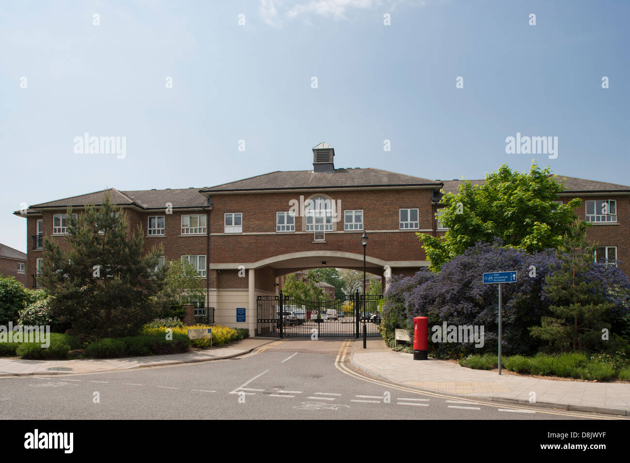 housing development Kingston Upon Thames Stock Photo Alamy