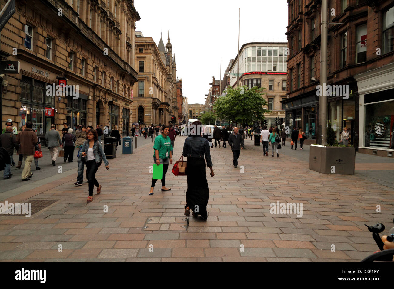 Tourists, Glasgow, Scotland, UK. People Stock Photo Alamy