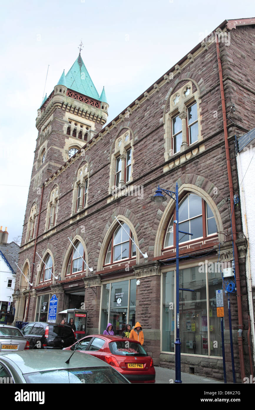 Abergavenny Market Hall, Monmouthshire, Gwent, Wales, United Kingdom