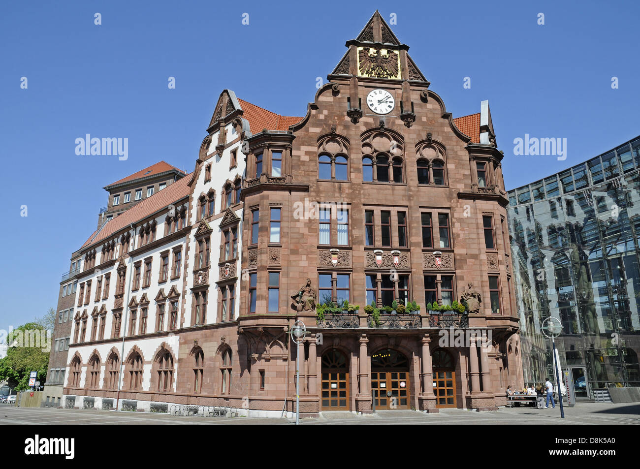 Old Town Hall Stock Photo Alamy