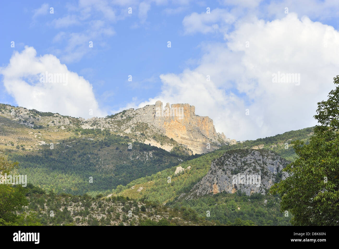 Gorges du Verdon Stock Photo