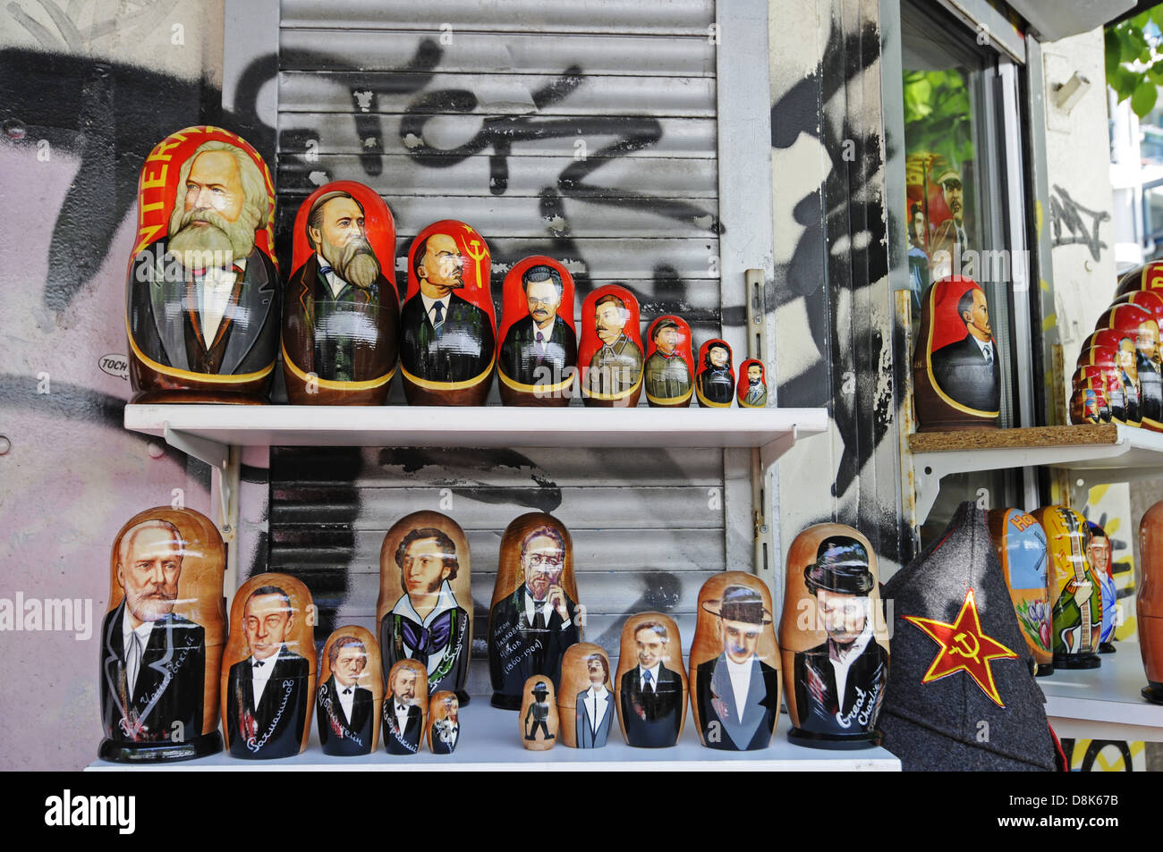 Russian dolls Stock Photo