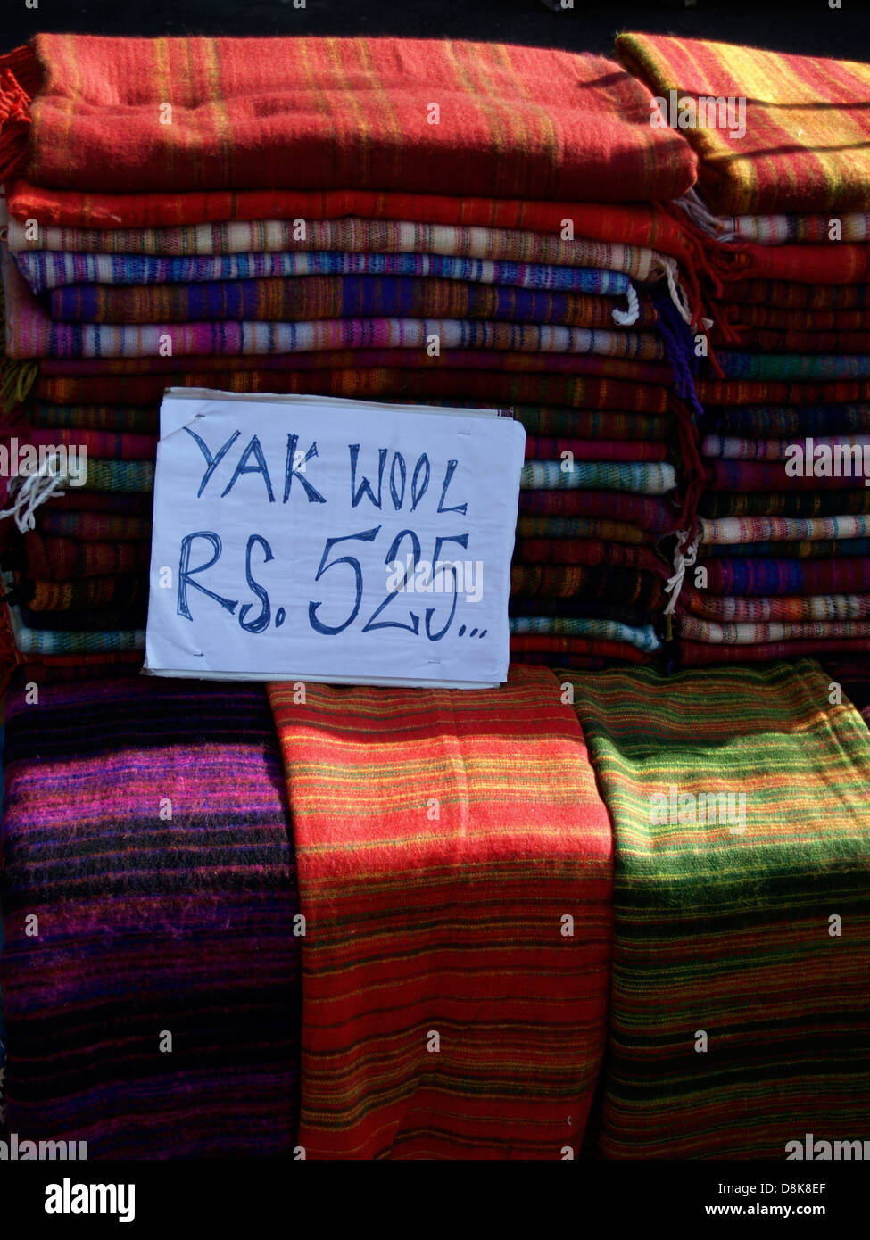 yak wool for sale Stock Photo Alamy