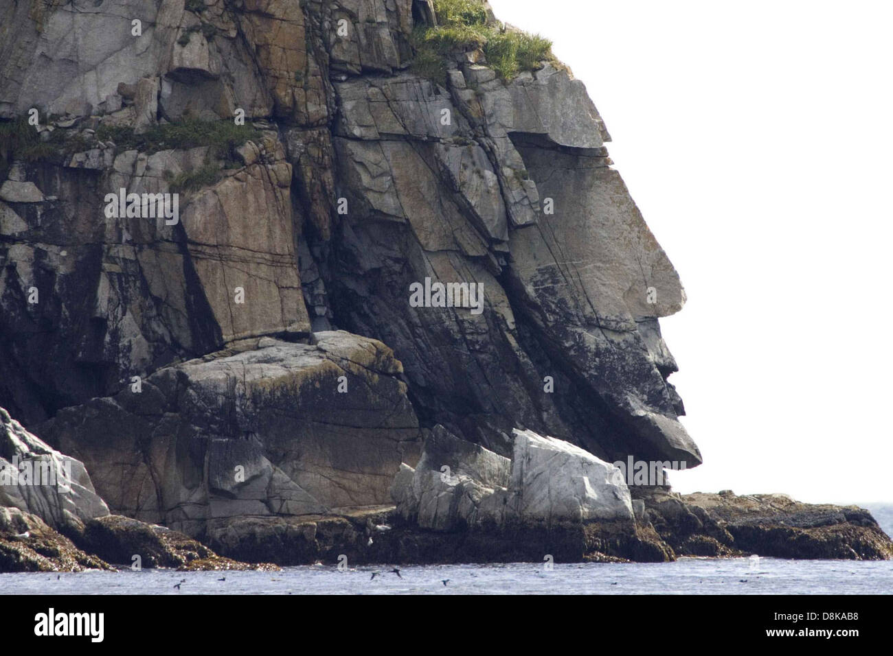 Very big cliffs near coast Stock Photo Alamy