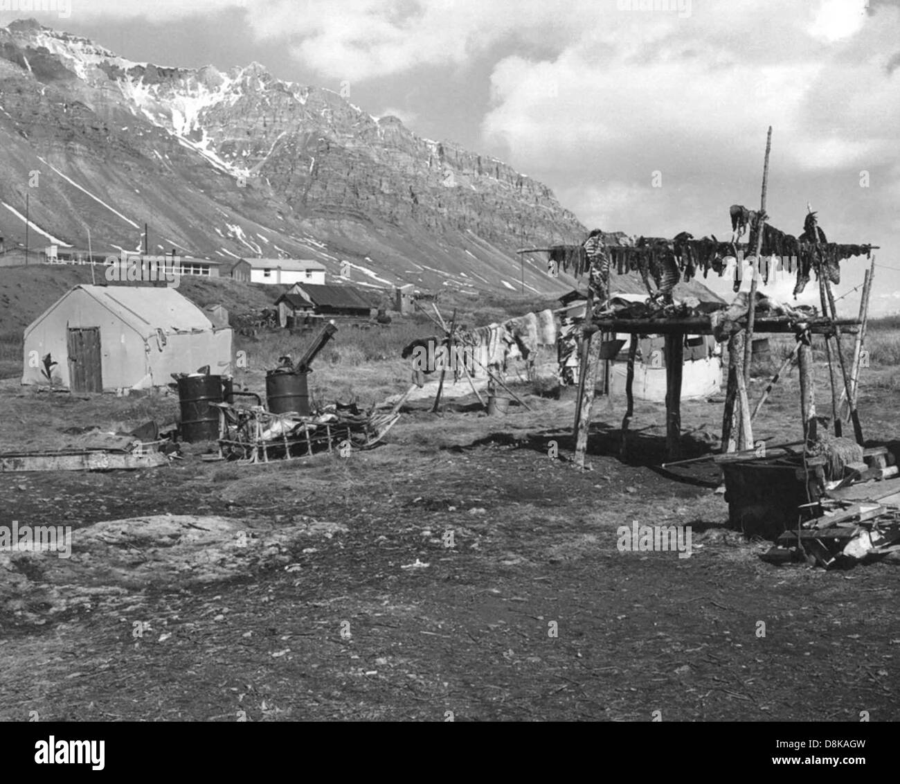 Village of Anaktuvuk pass Stock Photo Alamy