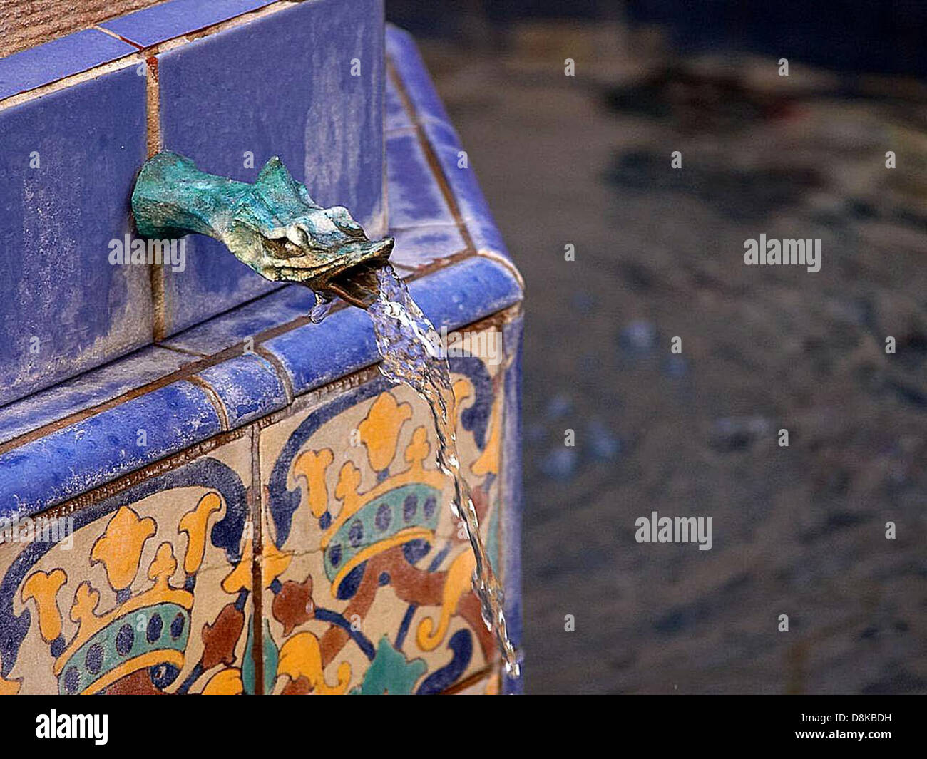 Decorative garden water feature hi-res stock photography and images - Alamy