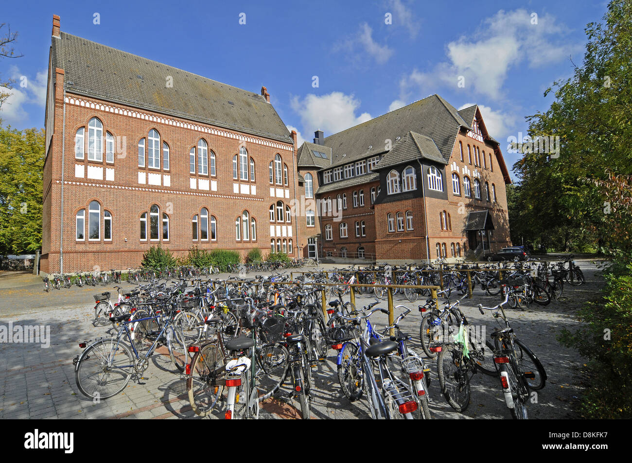 viele Fahrraeder Stock Photo