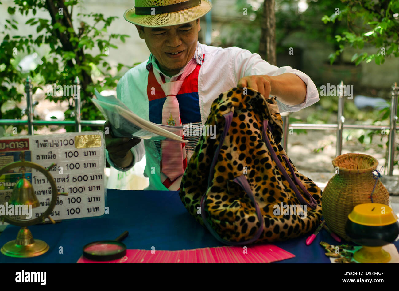 Fortune teller , Bangkok Stock Photo