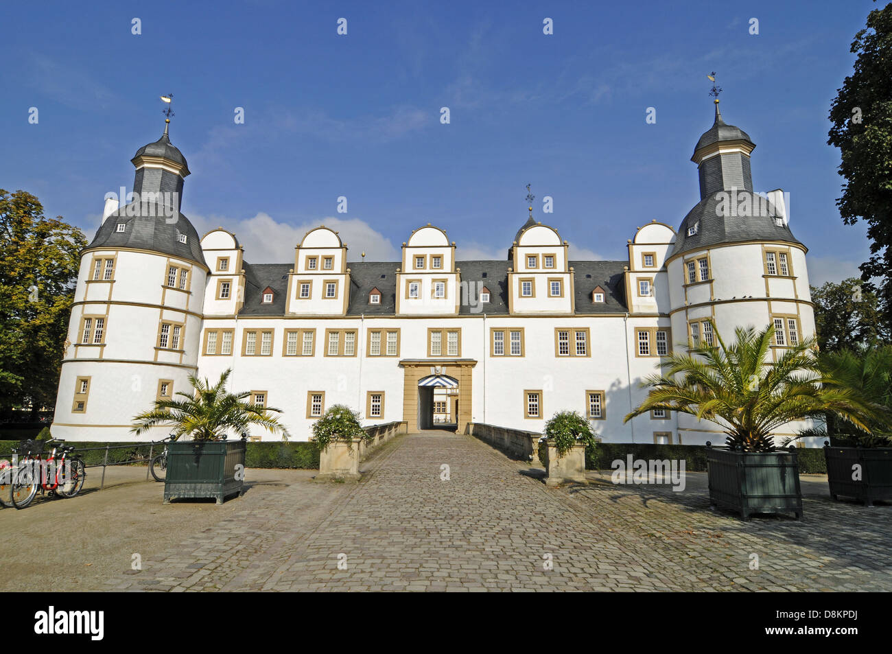 Neuhaus Castle Stock Photo