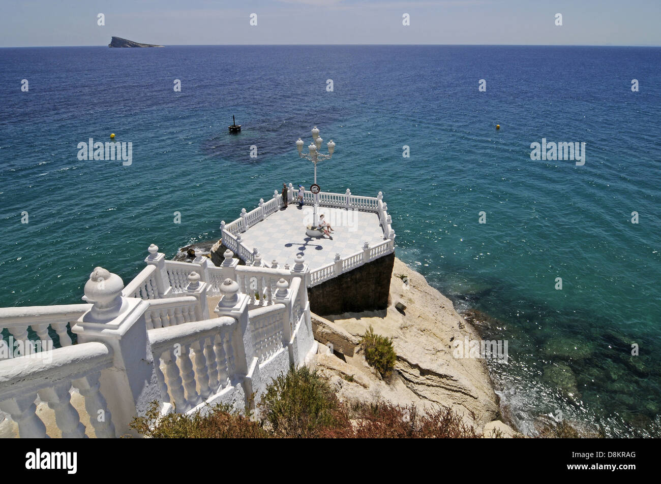 Balcony of the Mediterranean Stock Photo