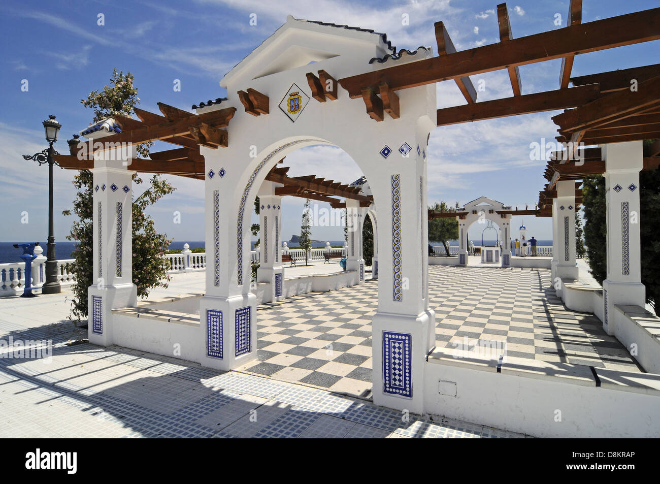 Balcony of the Mediterranean Stock Photo