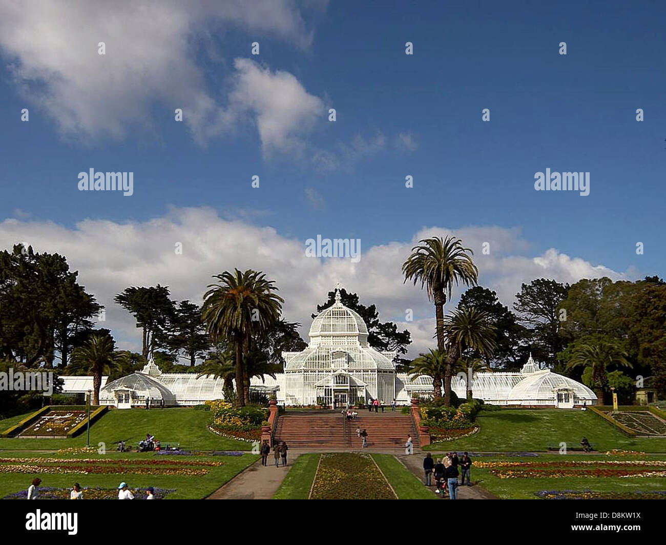 Conservatory of flowers Stock Photo Alamy