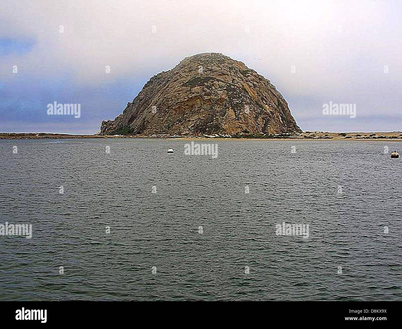Moro rock bay ocean clouds fog Stock Photo Alamy