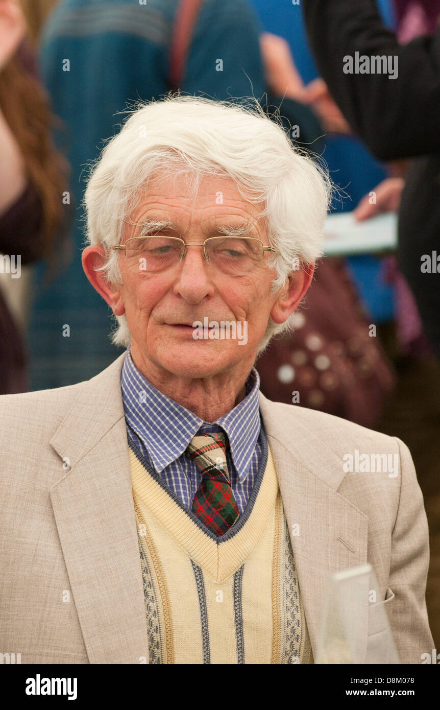 Hay-on-Wye, UK. 31st May 2013. Dr. Jim Swire, a member of the Justice For Megrahi Group – whose daughter was killed on the flight Pan Am 103 -  is seen at the Hay Book Shop at The Hay festival.  Photo Credit: Graham M. Lawrence/Alamy Live News. Stock Photo