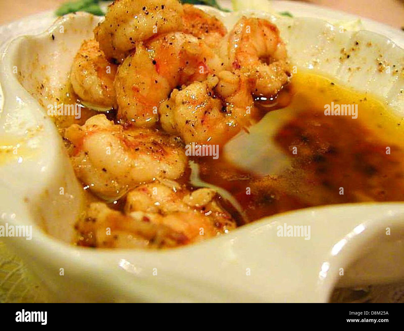 Food dinner scampi Stock Photo - Alamy