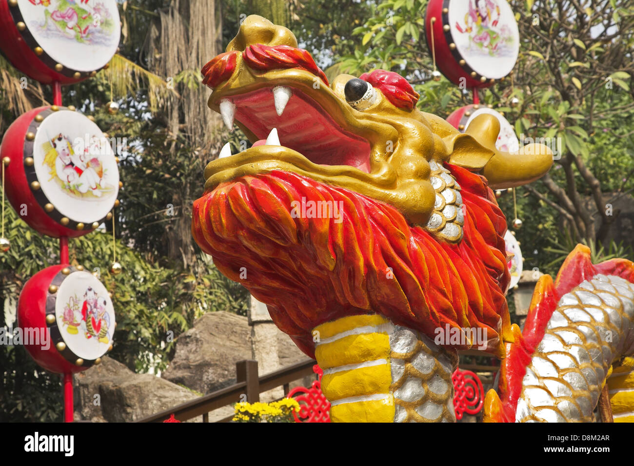 Stone dragon head china hi-res stock photography and images - Alamy