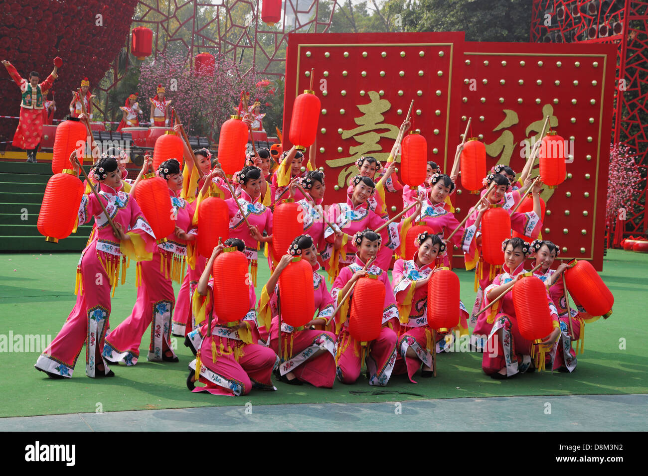 Beautiful dancers in traditional costumes Stock Photo Alamy