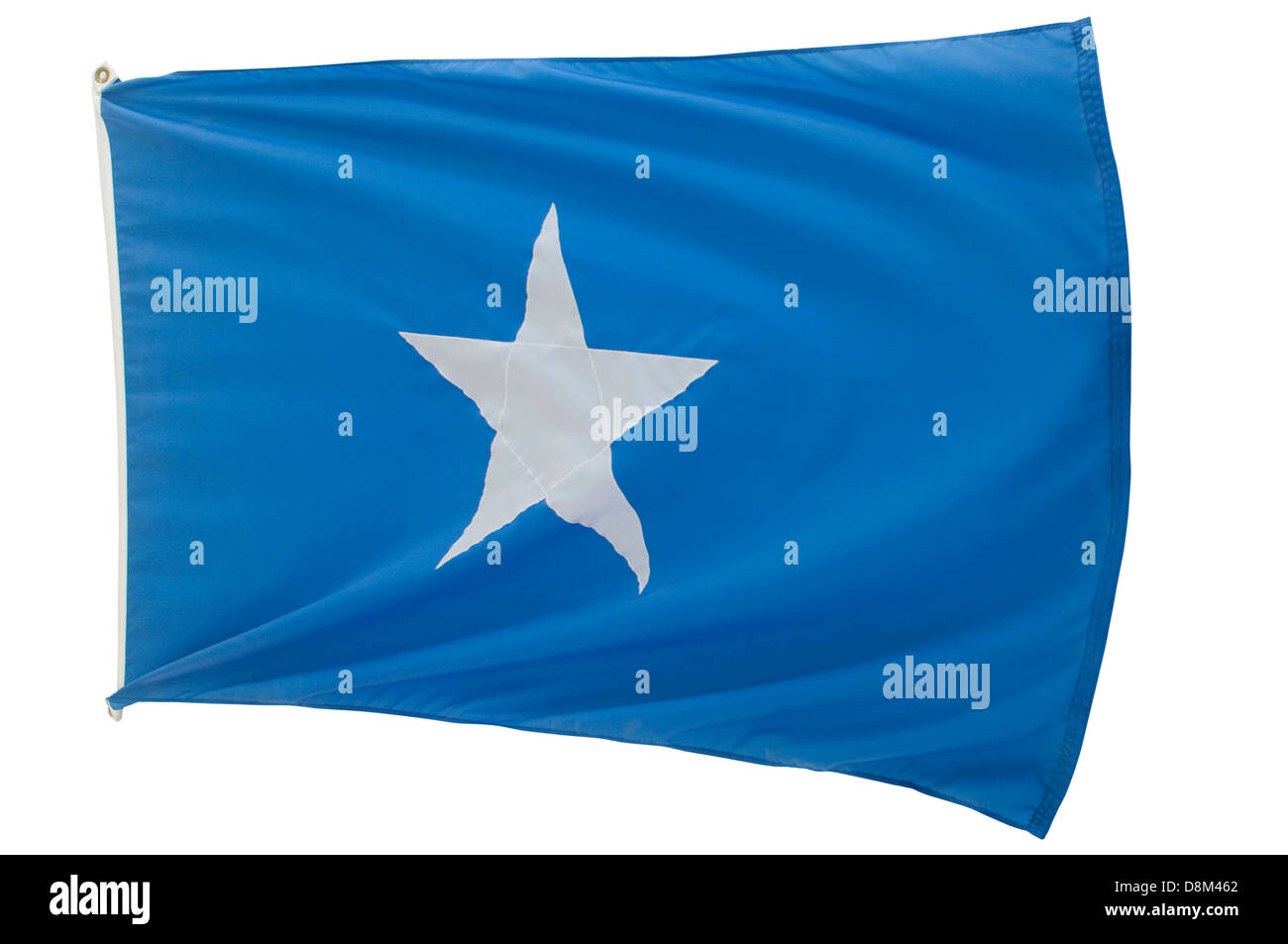 Bonnie Blue Flag of the seceding states, Fort Pillow State Park, Tennessee. Digital photograph Stock Photo