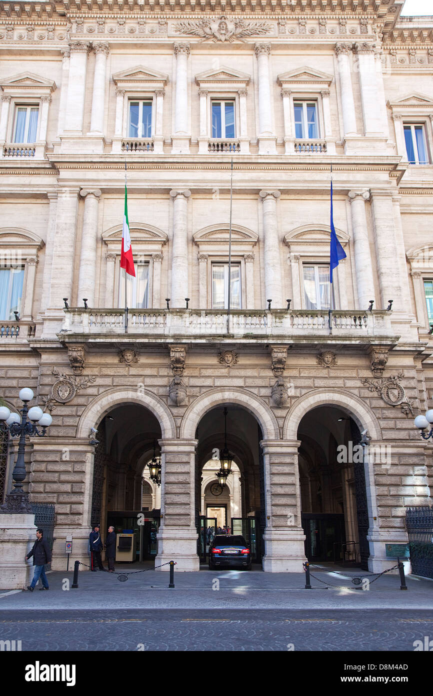 Italy, Lazio, Rome, Palazzo Koch home to the Banca D'Italia on Via  Nazionale Stock Photo - Alamy