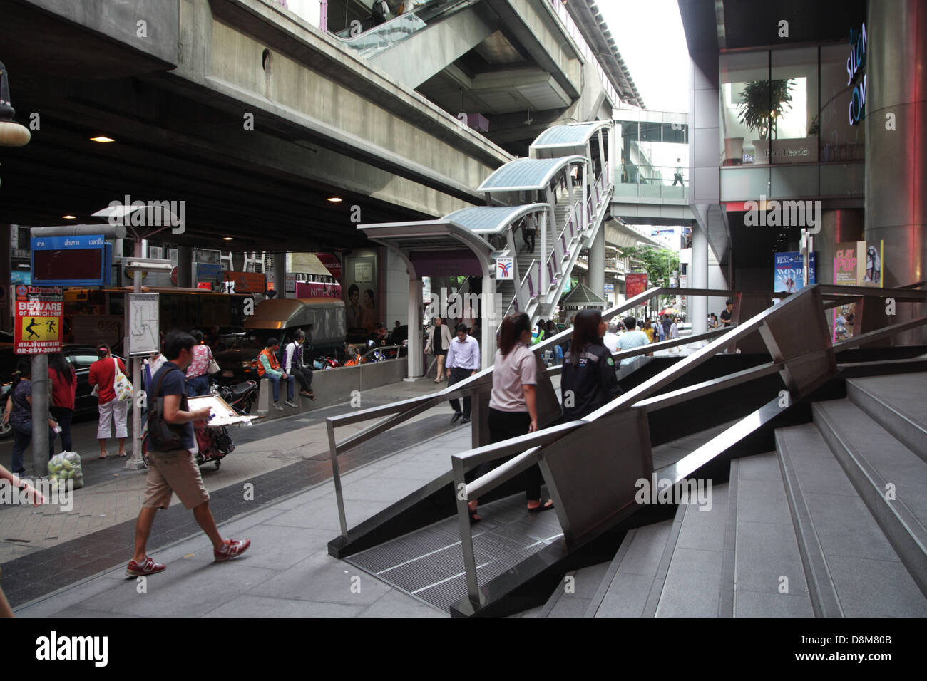 Bts Silom Station Over Silom Road In Bangkok Thailand Stock Photo Alamy Bts Silom Station Over Silom Road In Bangkok Thailand Stock Photo Alamy