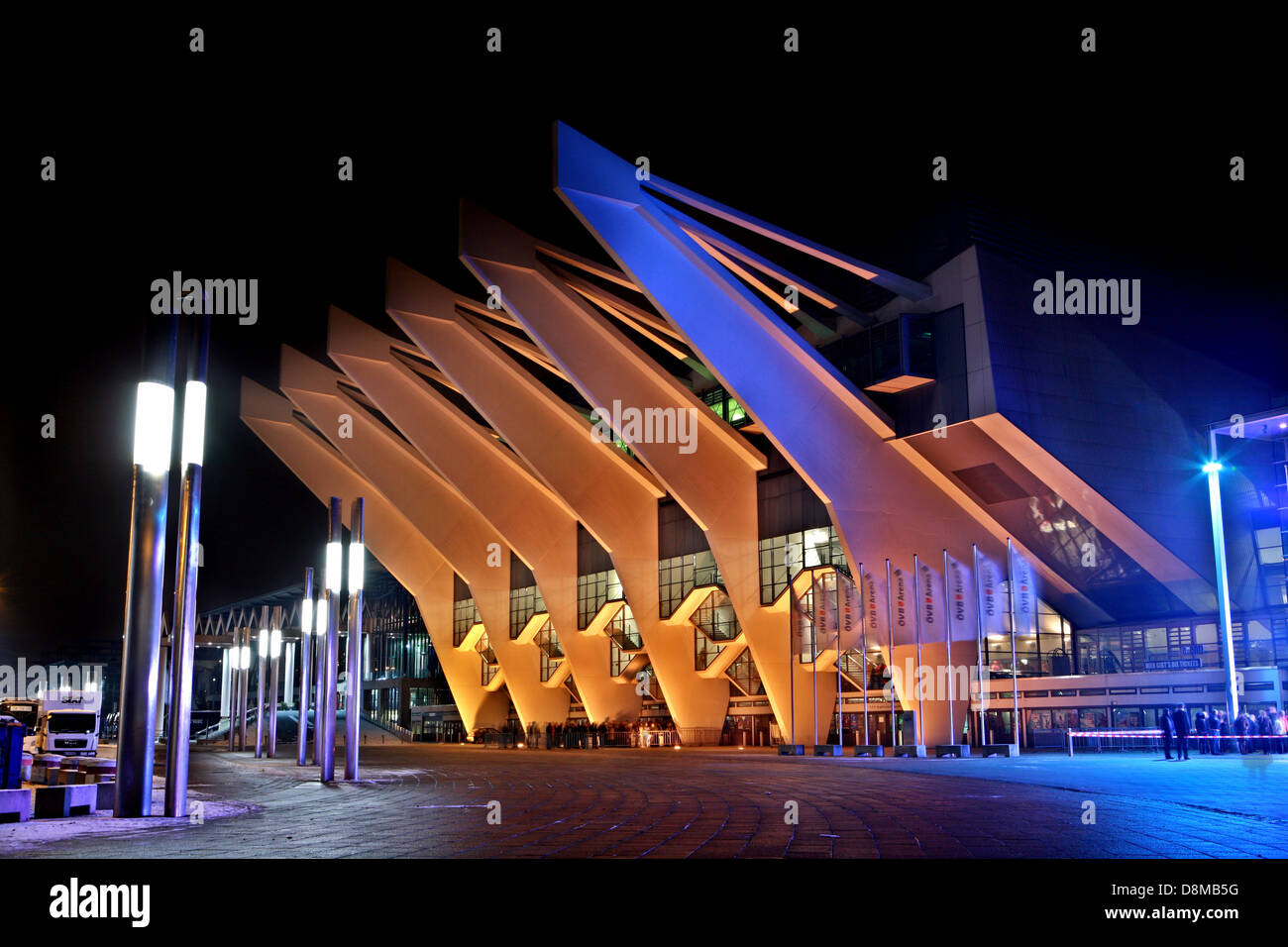 Bremen city hall at night Stock Photo Alamy
