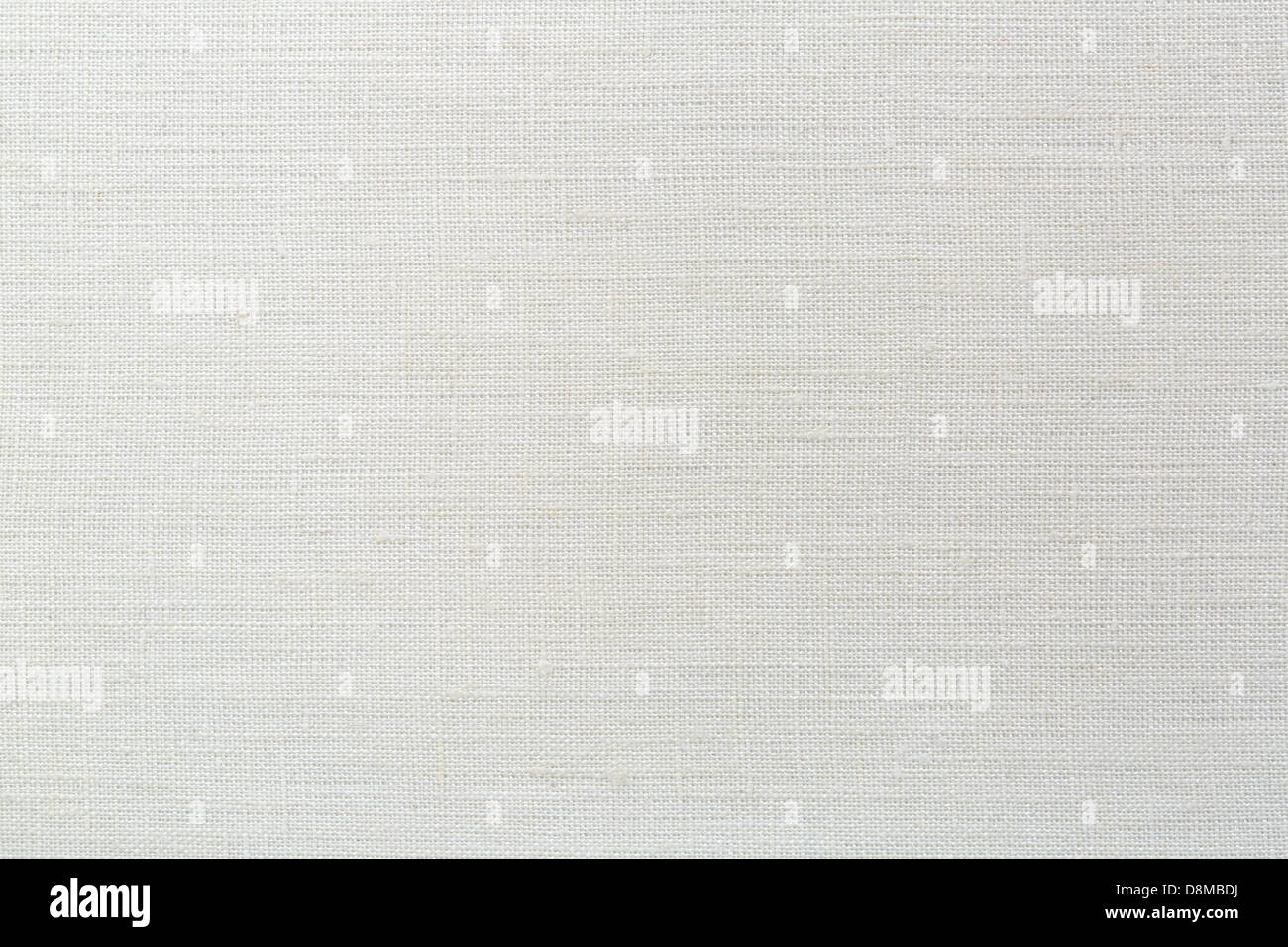 Linen canvas white texture background Stock Photo