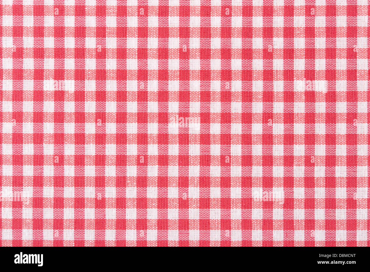 Red and white gingham tablecloth texture background Stock Photo Alamy