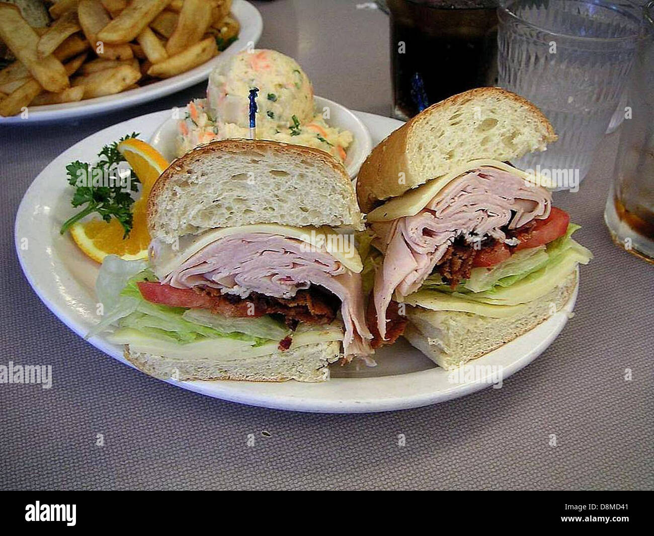 Deli sandwiches (1 Stock Photo Alamy