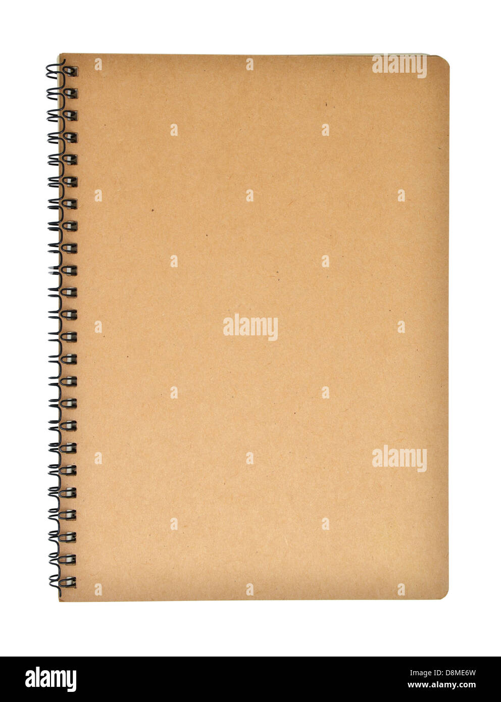 Notebook with clipping path Stock Photo