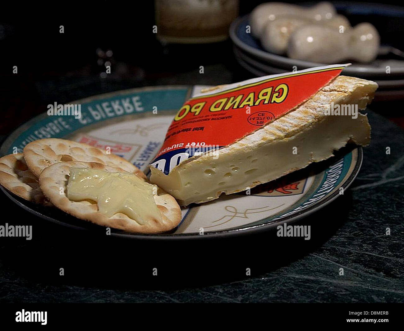 Pont leveque cheese Stock Photo Alamy