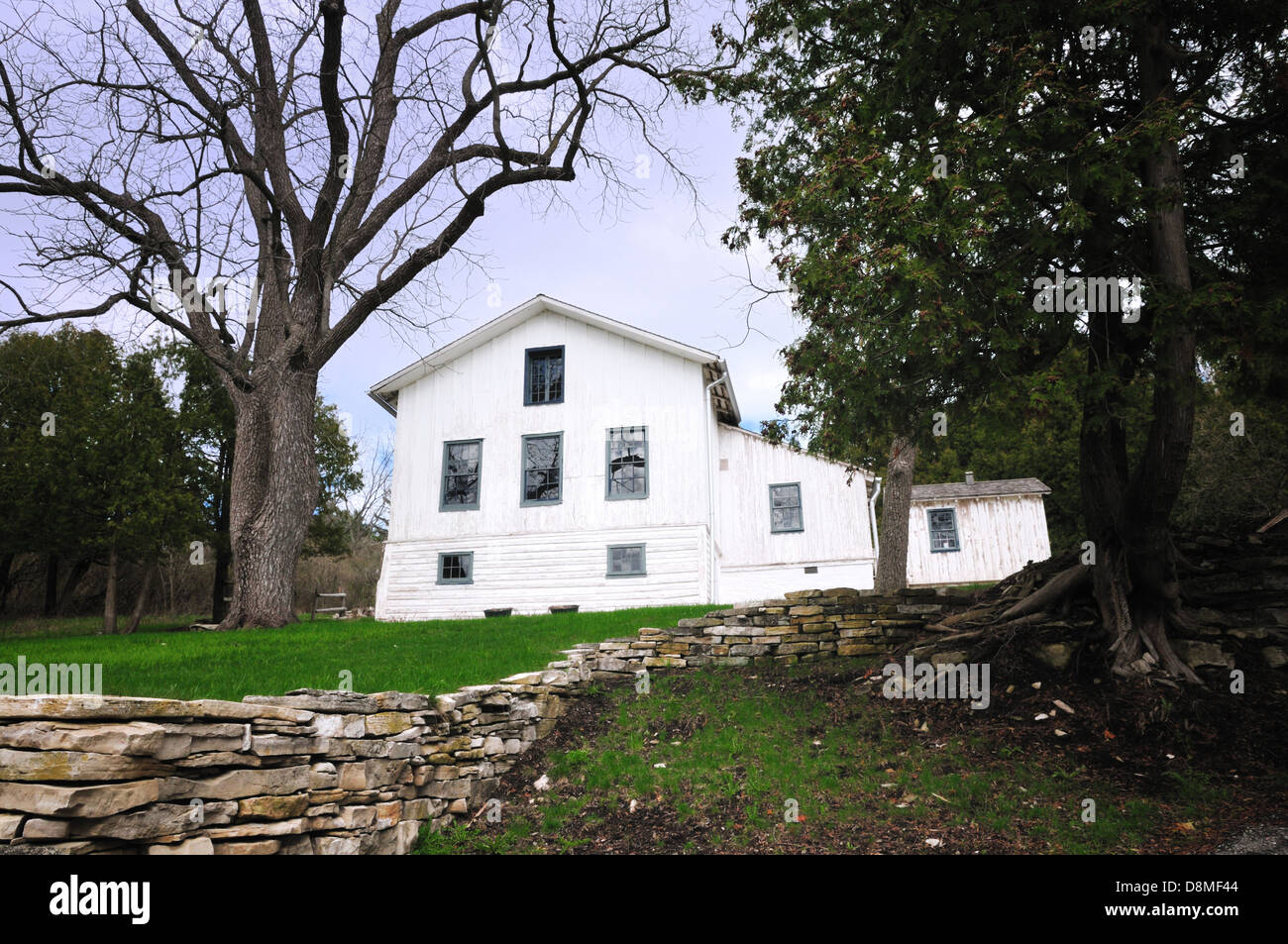 Iverson house, Ephraim. Completed in 1854, it is the oldest frame house
