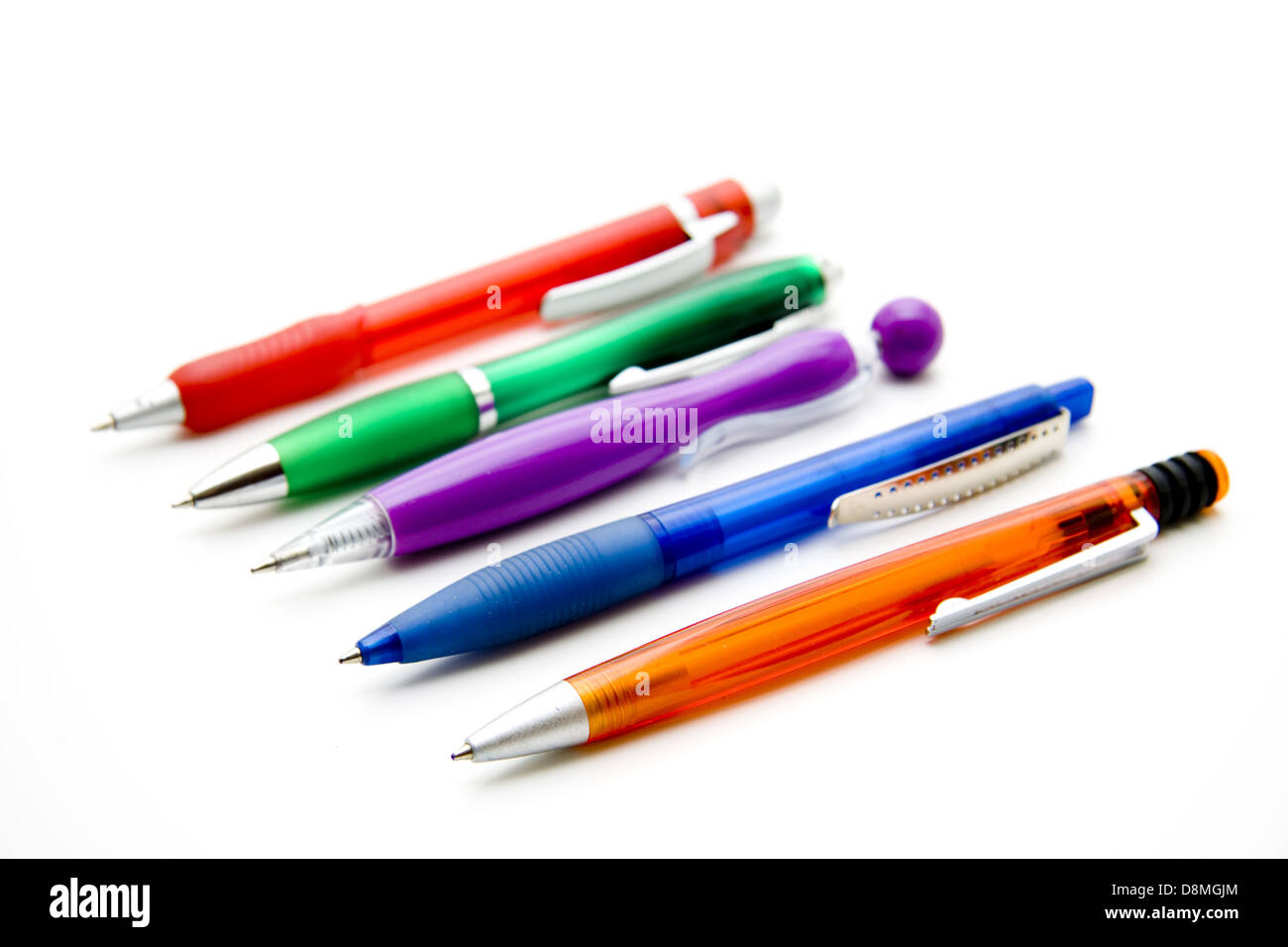 Ball-point pens Stock Photo